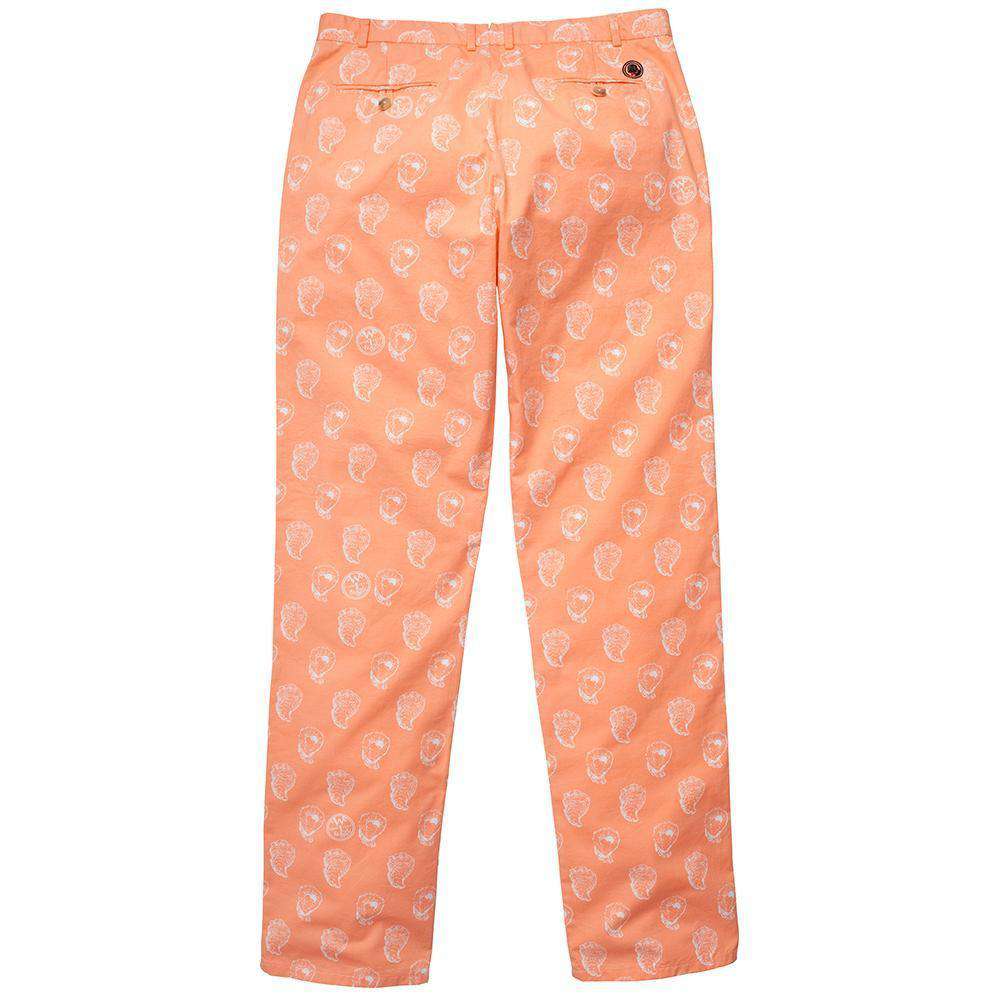 The Shucker Pant in Coral by Southern Proper - Country Club Prep