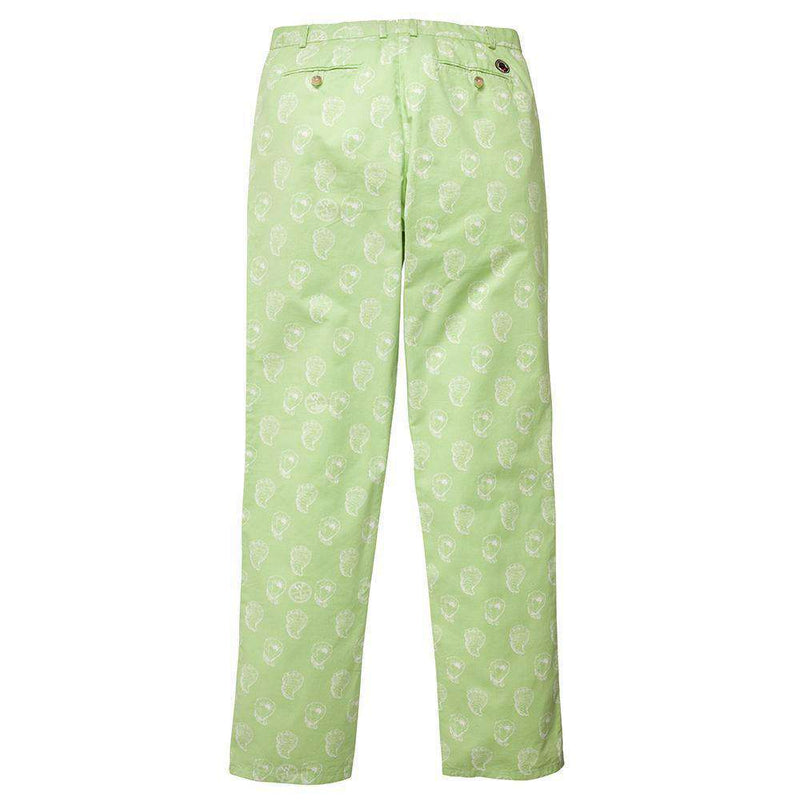 The Shucker Pant in Lime Green by Southern Proper - Country Club Prep