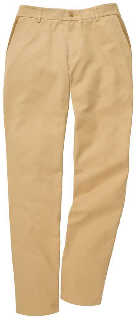 The WM. Lamb & Son Field Pant in Khaki by Southern Proper - Country Club Prep