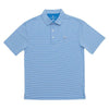 Andrews Performance Polo in Regatta Blue by The Southern Shirt Co. - Country Club Prep