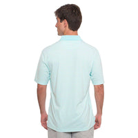 Augusta Performance Polo in Aruba Blue by The Southern Shirt Co. - Country Club Prep