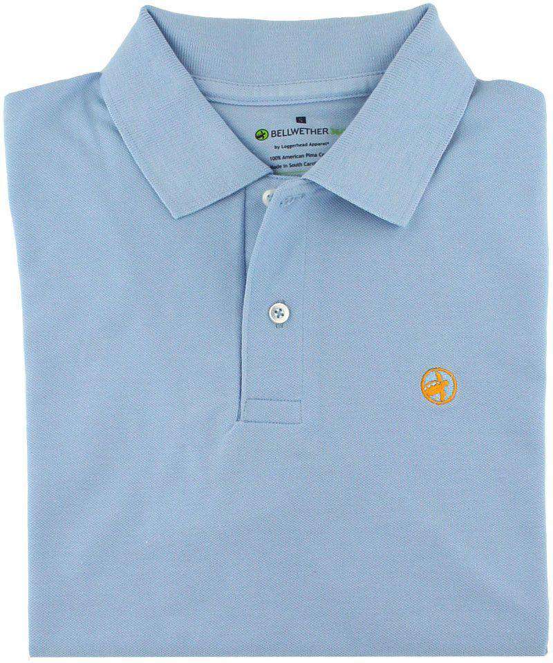 Bellwether360 Polo in Haint Blue by Loggerhead Apparel - Country Club Prep