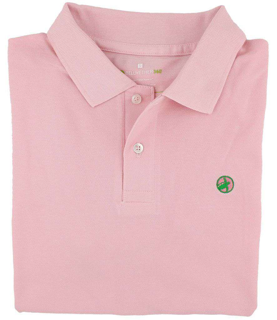 Bellwether360 Polo in Southern Moon Pink by Loggerhead Apparel ...