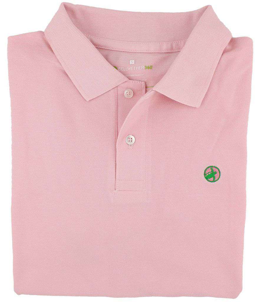 Bellwether360 Polo in Southern Moon Pink by Loggerhead Apparel - Country Club Prep