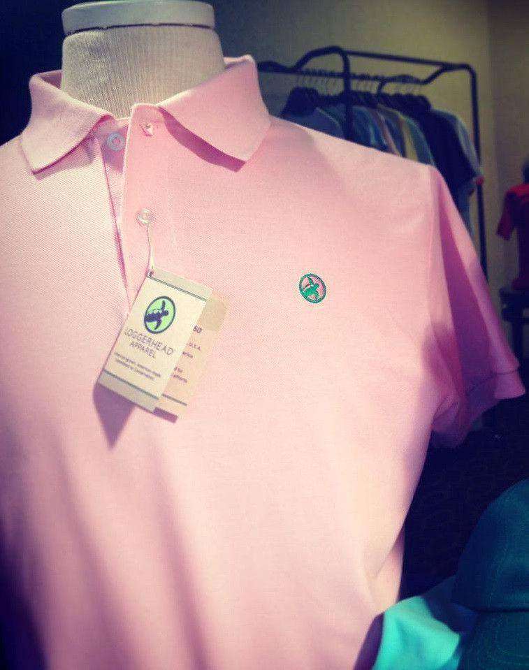 Bellwether360 Polo in Southern Moon Pink by Loggerhead Apparel - Country Club Prep