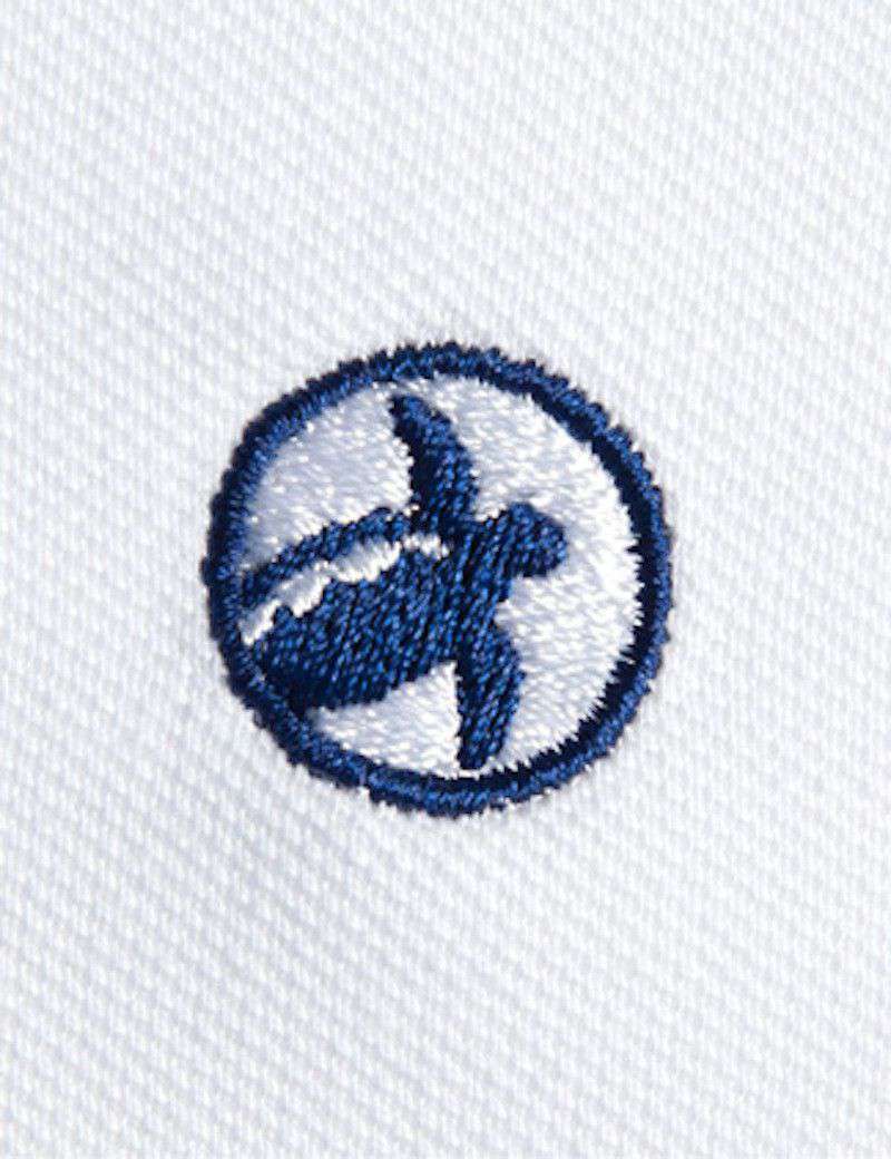 Bellwether360 Polo in White by Loggerhead Apparel - Country Club Prep