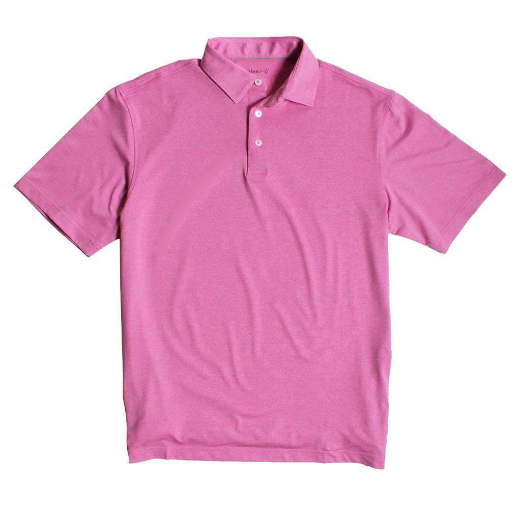 Birdie Prep-Formance Polo in Rose Bloom by Johnnie-O - Country Club Prep