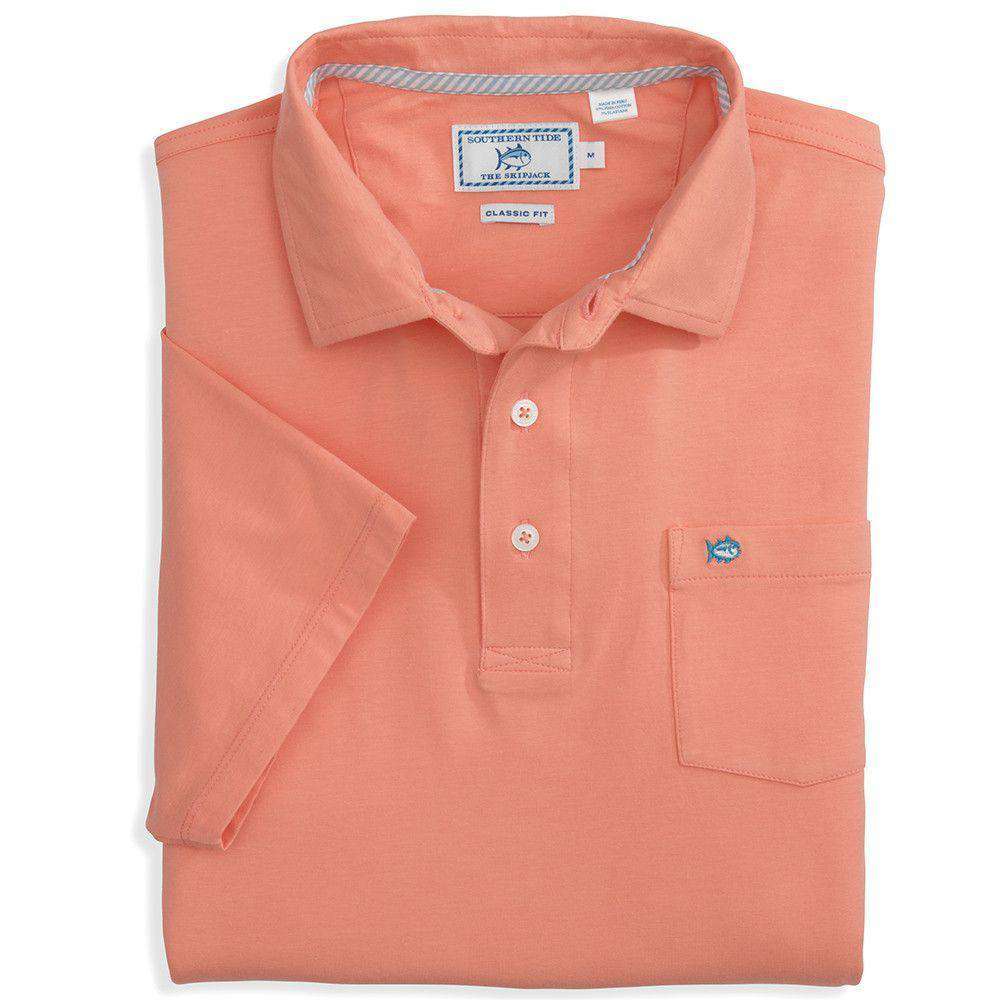 Channel Marker Polo in Nectar by Southern Tide - Country Club Prep