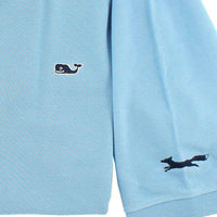 Classic Polo in Boathouse Blue by Vineyard Vines, Featuring Longshanks the Fox - Country Club Prep