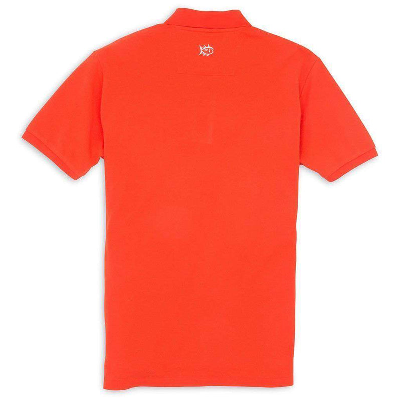 Clemson Gameday Skipjack Polo in Endzone Orange by Southern Tide - Country Club Prep