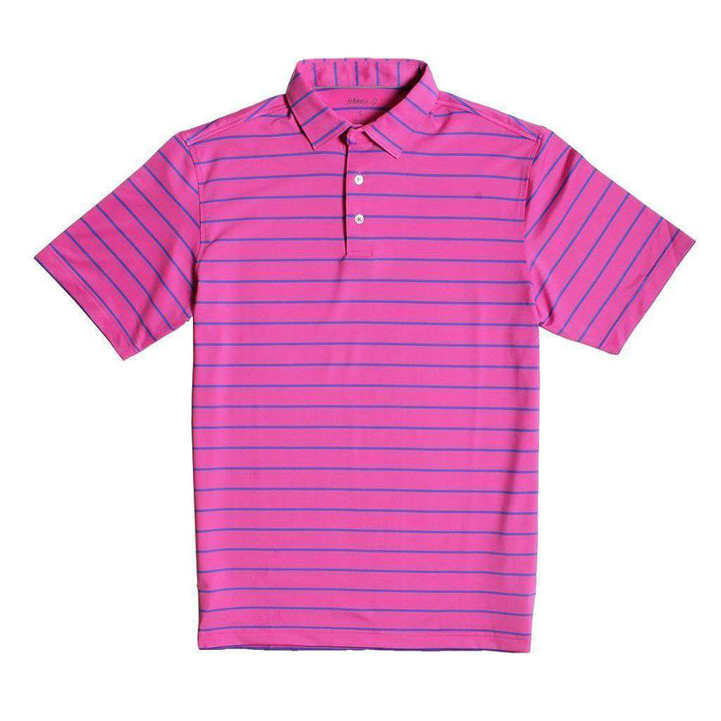 Eagle Prep-Formance Polo in Rose Bloom by Johnnie-O - Country Club Prep