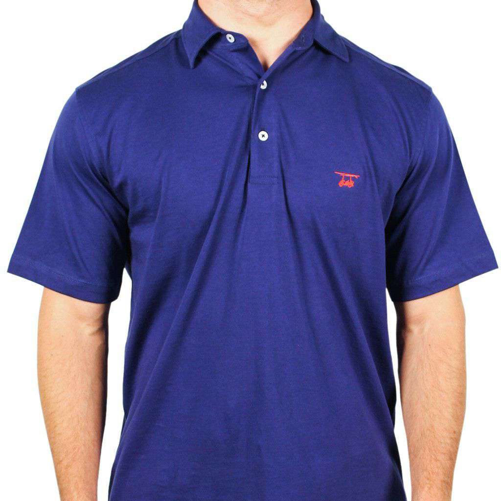 East Beach Polo in Navy by Bald Head Blues - Country Club Prep