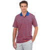 Fairway Stripe Performance Polo in Blue Cove by Southern Tide - Country Club Prep