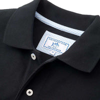 Florida State Gameday Skipjack Polo in Black by Southern Tide - Country Club Prep