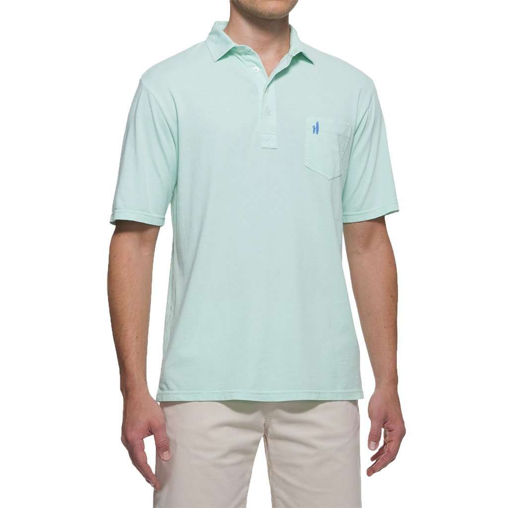 Garment Dyed Original 4-Button Polo in Fern by Johnnie-O - Country Club Prep