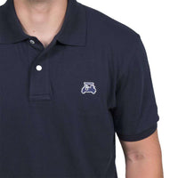 Golf Cart Embroidered Polo in Navy by Country Club Prep - Country Club Prep