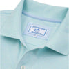 Heathered Skipjack Polo in Light Aqua by Southern Tide - Country Club Prep