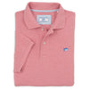 Heathered Skipjack Polo in Light Pink by Southern Tide - Country Club Prep