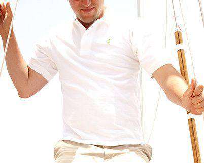 Home Grown Polo in Club White by Collared Greens - Country Club Prep