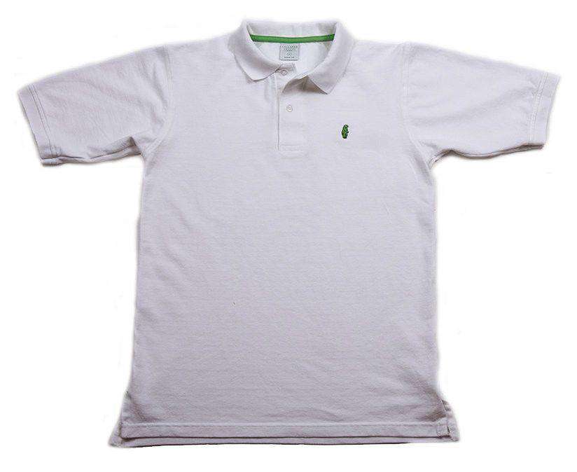 Home Grown Polo in Club White by Collared Greens - Country Club Prep