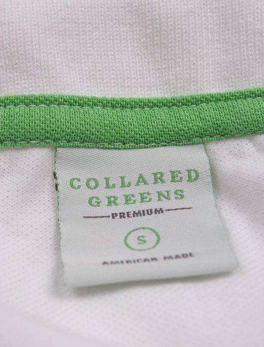 Home Grown Polo in Club White by Collared Greens - Country Club Prep