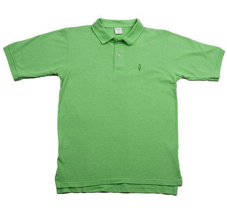 Home Grown Polo in Meadow Green by Collared Greens - Country Club Prep