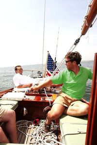 Home Grown Polo in Meadow Green by Collared Greens - Country Club Prep