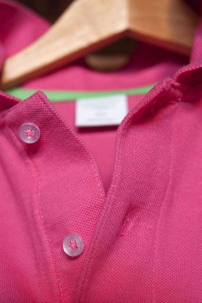 Home Grown Polo in Salmon Pink by Collared Greens - Country Club Prep