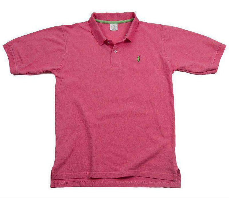 Home Grown Polo in Salmon Pink by Collared Greens - Country Club Prep