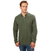 Long Sleeve Beachside Polo in Dark Sage by Southern Tide - Country Club Prep