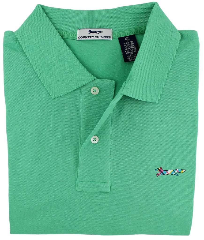 Longshanks Polo Shirt in Seafoam Green by Country Club Prep - Country Club Prep