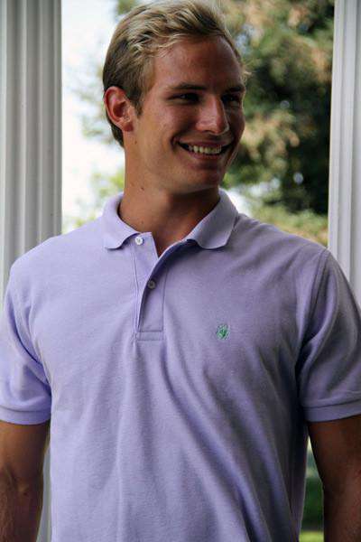 Made in the South Polo in Lavender by High Cotton - Country Club Prep
