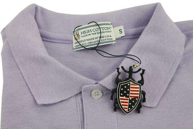 Made in the South Polo in Lavender by High Cotton - Country Club Prep
