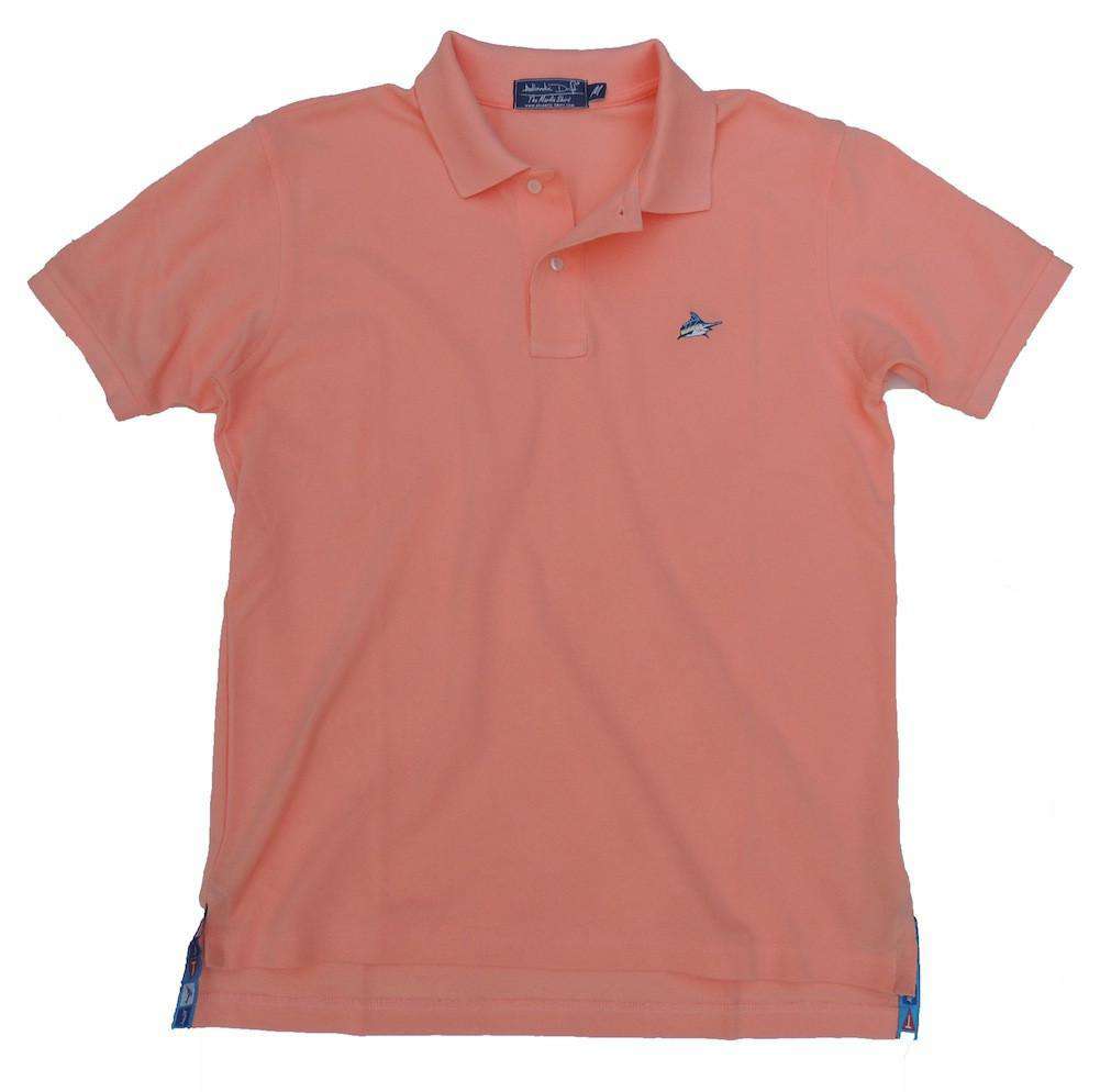 Marlin Polo in Coral Reef Light Orange by Atlantic Drift - Country Club Prep