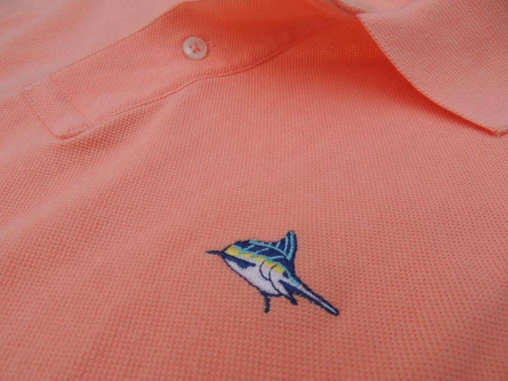 Marlin Polo in Coral Reef Light Orange by Atlantic Drift - Country Club Prep