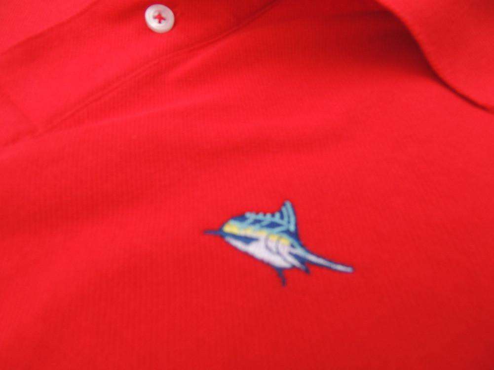 Marlin Polo in Red Drum by Atlantic Drift - Country Club Prep
