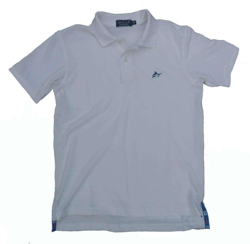 Marlin Polo in Whitecap White by Atlantic Drift - Country Club Prep