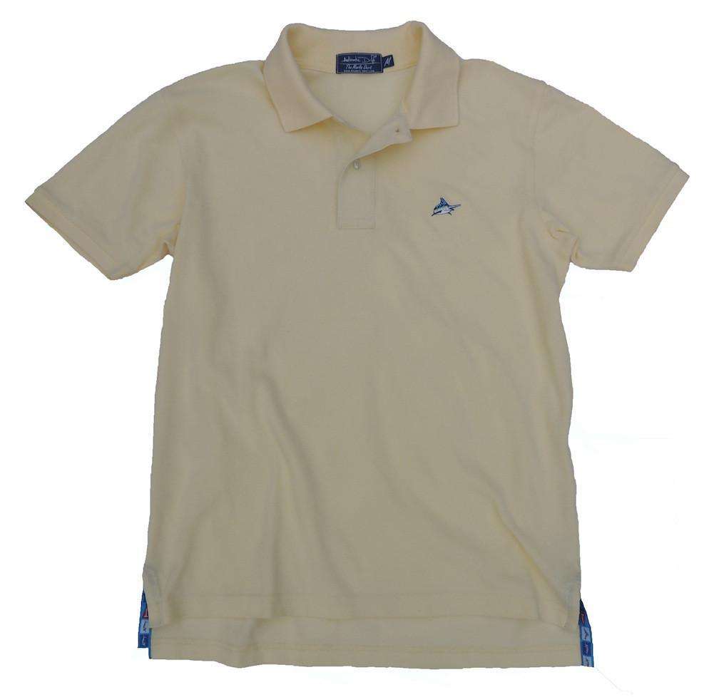Polo shirt with marlin logo deals