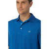 Match Point Stripe Performance Polo in Blue Cove by Southern Tide - Country Club Prep