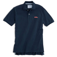 Ole Miss Gameday Skipjack Polo in Navy by Southern Tide - Country Club Prep