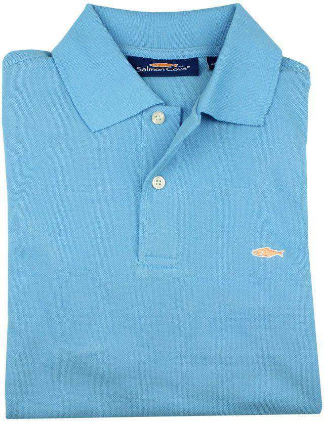 Polo in Light Blue by Salmon Cove - Country Club Prep