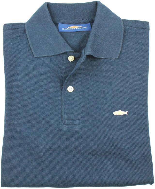 Polo in Navy by Salmon Cove - Country Club Prep