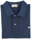 Polo Shirt in Navy by Cotton Brothers - Country Club Prep