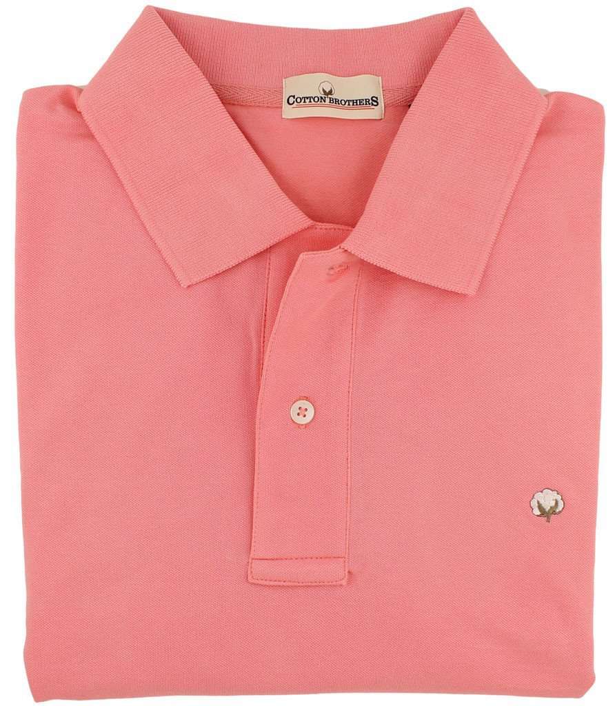 Polo Shirt in Pink by Cotton Brothers - Country Club Prep