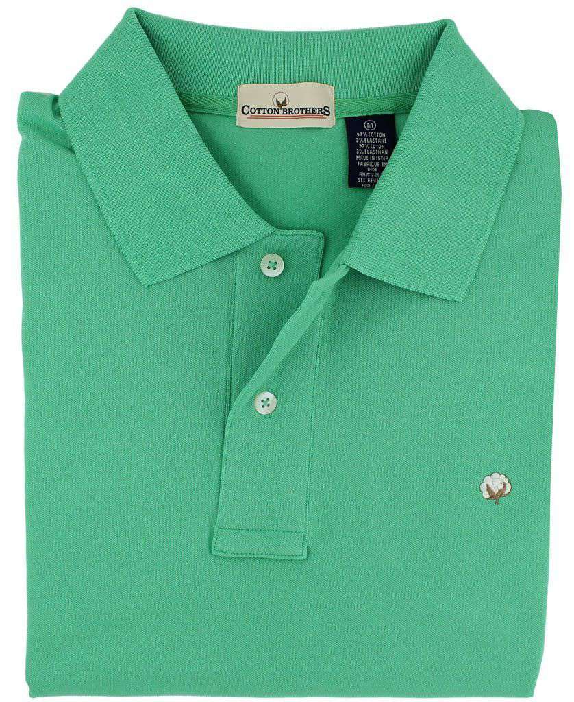 Polo Shirt in Seafoam Green by Cotton Brothers - Country Club Prep