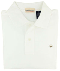 Polo Shirt in White by Cotton Brothers - Country Club Prep