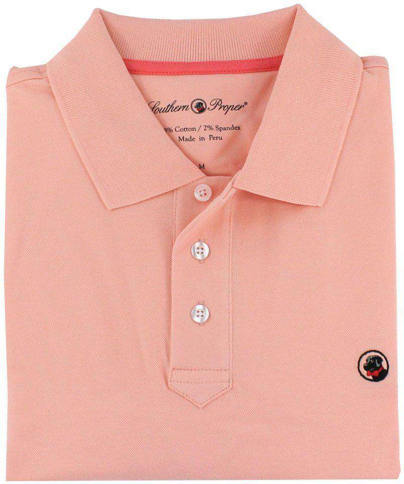 Proper Polo in Pink by Southern Proper - Country Club Prep