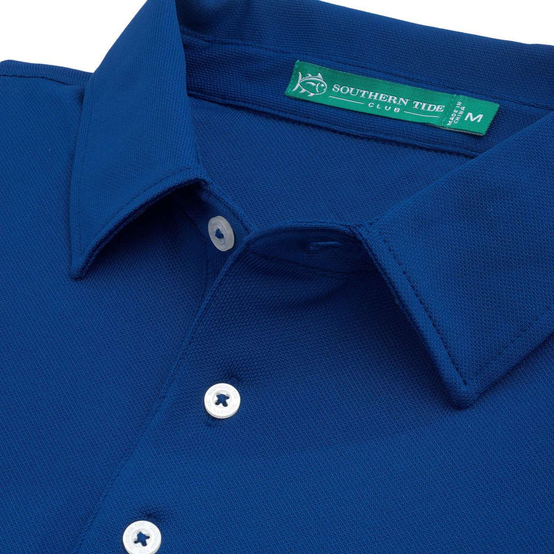 Roster Performance Polo in Blue Cove by Southern Tide - Country Club Prep