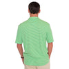 Shearwater Stripe Performance Polo in Sunny Lime by The Southern Shirt Co. - Country Club Prep