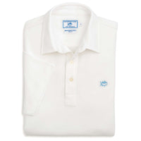 Short Sleeve Beachside Polo in Classic White by Southern Tide - Country Club Prep